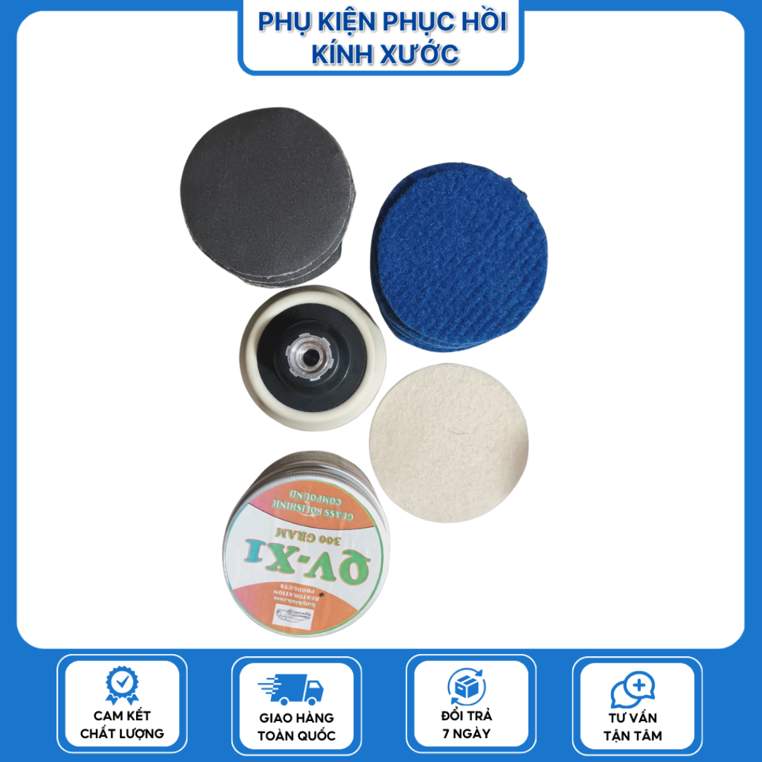 Bộ Phục Hồi Kính Xước 5 Món